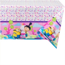 Скатерть п/э Миньоны Пушистик 1,2мх1,8м