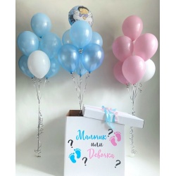 Коробка с шарами Мальчик или Девочка?