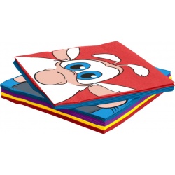 Салфетки Супер Буба 33*33см, 20 шт.