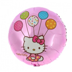 Шар 18 Круг Hello Kitty STREET