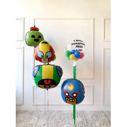 Композиция «Герои Бравл Старс»