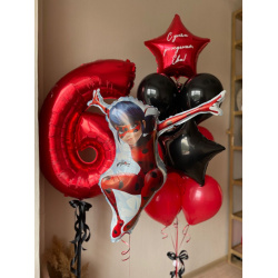 Композиция «Веселая Леди Баг»